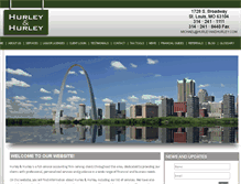 Tablet Screenshot of hurleyandhurley.com